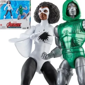 Hasbro Avengers 60th Anniversary Marvel Legends Captain Marvel vs. Doctor Doom 6-Inch Action Figures