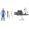 Hasbro Avengers 60th Anniversary Marvel Legends Hawkeye with Sky-Cycle 6 Inch Action Figure