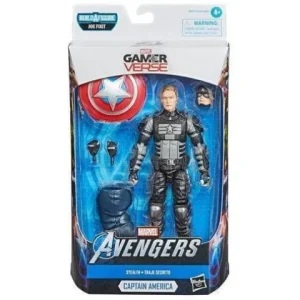 Hasbro Avengers Video Game Marvel Legends 6-Inch Stealth Captain America Action Figure