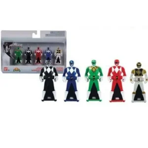 Bandai Power Rangers 25th Anniversary Ranger Keys 5-Pack