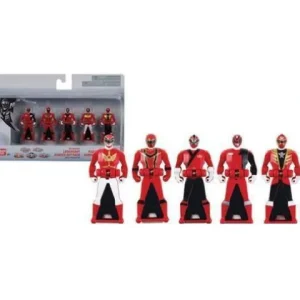 Bandai Power Rangers 25th Anniversary Red Ranger Keys 5-Pack