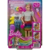 Mattel Barbie Leopard Rainbow Hair Doll