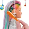 Mattel Barbie Leopard Rainbow Hair Doll