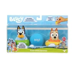 Moose Toys Bath Time Fun with Bluey & Bingo - Bluey Bath Squirters 3 Pack