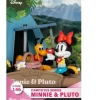 Beast Kingdom Disney DS-146 Campsites Series Minnie & Pluto Staging Statue