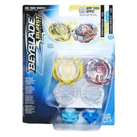 Hasbro Beyblade Burst Dual Pack Tops - Choose your Beyblade