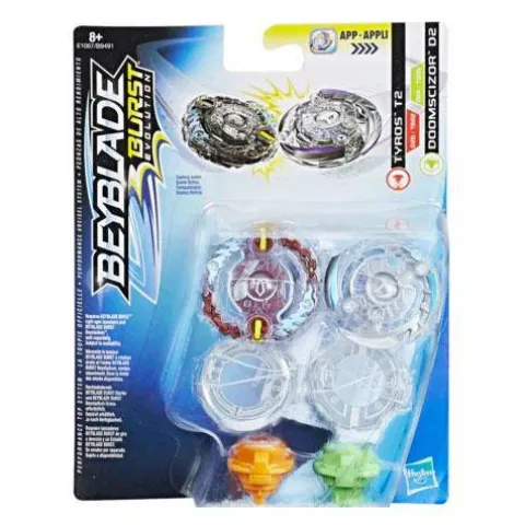 Hasbro Beyblade Burst Dual Pack Tops - Choose your Beyblade