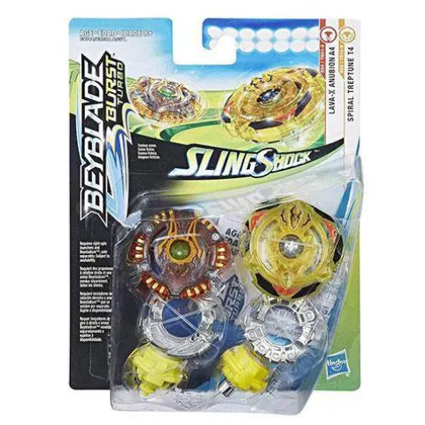 Hasbro Beyblade Burst Turbo Slingshock Dual Pack - Choose your Beyblade