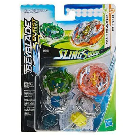 Hasbro Beyblade Burst Turbo Slingshock Dual Pack - Choose your Beyblade