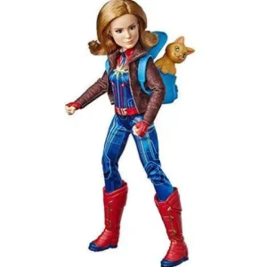 Hasbro Captain Marvel Adventure Doll and Marvel's Goose Cat