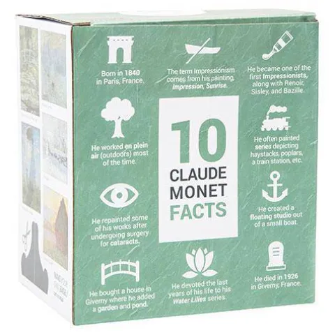 Today Is Art Day Claude Monet Action Figure Doll -