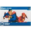 DC Direct DC Battle Superman vs. The Flash Racing Statue