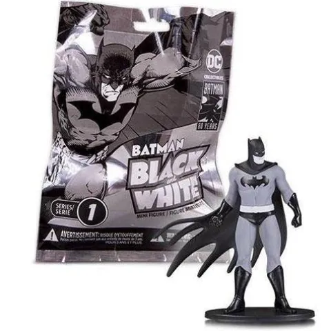 DC Direct DC Collectibles Black & White Batman Mini Figures Blind Bag