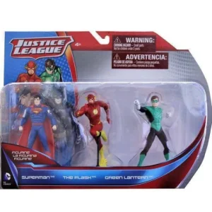 DC Direct DC Comics: Justice League of America Action Figure 3-Pack - Superman", " Flash", " Green Lantern