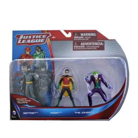 DC Direct DC Comics: Justice League of America Action Figure 3-Pack - Batman", " Robin", " The Joker