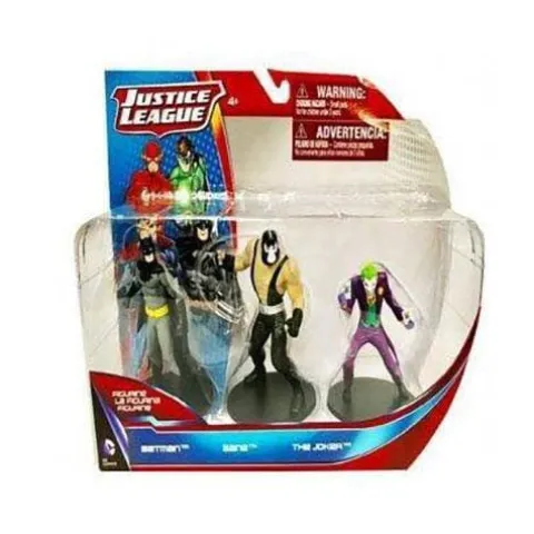 DC Direct DC Comics: Justice League of America Action Figure 3-Pack - Batman", " Bane", " The Joker