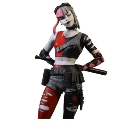 DC Direct Harley Quinn Black & White By Simone Di Meo Statue