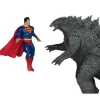 McFarlane Toys DC Multiverse Superman vs. Godzilla Megafig Justice League vs. Godzilla vs. Kong Action Figure 2-Pack