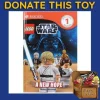 DK Publishing DONATE THIS TOY - Pirate Toy Fund - LEGO Star Wars A New Hope DK Readers 1 Hardcover Book