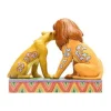 Enesco Disney Traditions The Lion King - Simba and Nala Snuggling Statue by Jim Shore