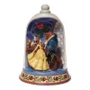 Enesco Disney Traditions Beauty and the Beast Rose Dome 