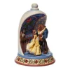 Enesco Disney Traditions Beauty and the Beast Rose Dome