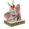 Enesco Jim Shore Disney Traditions Collection - Dumbo “Santa’s Cheerful Helper”