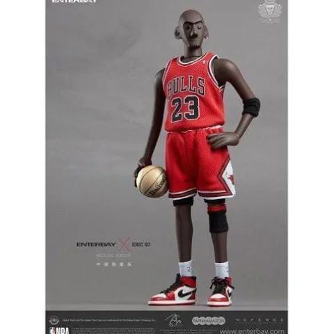 Enterbay x Eric So Michael Jordan Chicago Bulls Away Jersey 1:6 Scale Action Figure