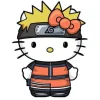 FiGPiN Enamel Pin - Naruto x Hello Kitty - Select Figure(s)