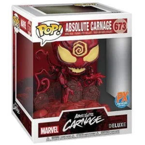 Funko 673 - Marvel Heroes - Absolute Carnage Deluxe Pop! Vinyl Bobble Head - PX