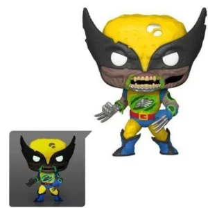 Funko 662 Marvel Zombies Wolverine Glow-in-the-Dark Pop! Vinyl Figure - Entertainment Earth Exclusive
