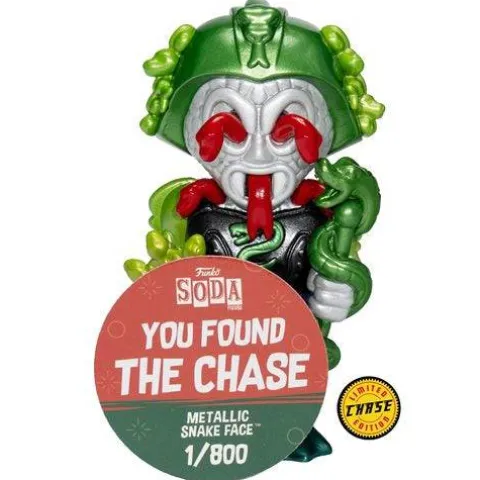 Funko Masters of the Universe Snake Face Vinyl Soda Figure - 2021 Convention Exclusive