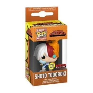 Funko My Hero Academia Shoto Todoroki GITD Pocket Pop! Key-chain - AAA Anime Exclusive