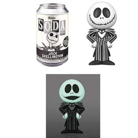 Funko Nightmare Before Christmas Jack Skellington Vinyl Soda Figure - Limited Edition