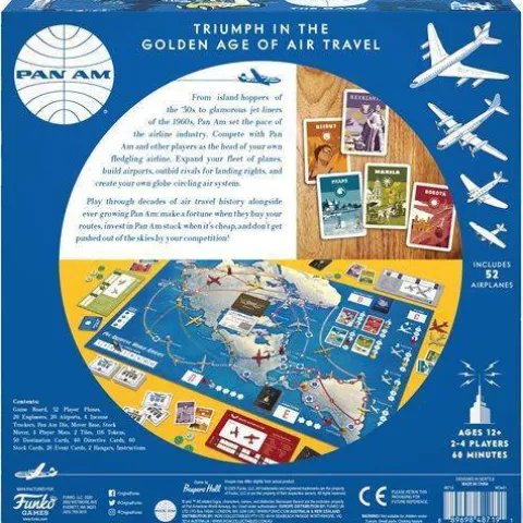 Funko Pan Am Strategy Board Game