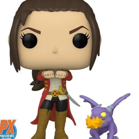 Funko Pop! 952 - Marvel X-Men Kate Pryde with Lockheed Vinyl Figure - Previews Exclusive
