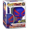 Funko Pop! 1267 - Marvel - Spider-Man: Across the Spider-Verse - Spider-Man 2099 Glow-in-the-Dark Vinyl Figure - Entertainment Earth Exclusive