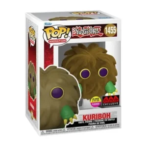 Funko Pop! 1455 Animation - Yu-Gi-Oh! Kuriboh Flocked and Glow-in-the-Dark AAA Exclusive