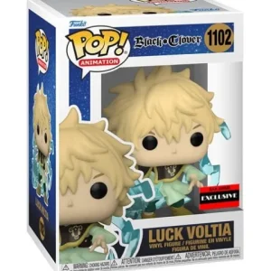 Funko Pop! 1102 Animation - Black Clover - Luck Voltia Vinyl Figure - AAA Anime Exclusive