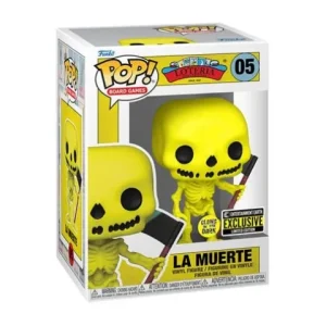 Funko Pop! 05 Board Games - Loteria - La Muerte Glow-in-the-Dark Vinyl Figure - Entertainment Earth Exclusive