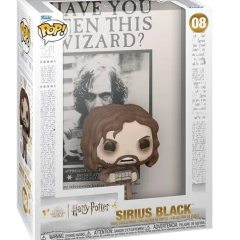 Funko Pop! #08 Harry Potter and the Prisoner of Azkaban - Sirius Black Cover Figure with Case