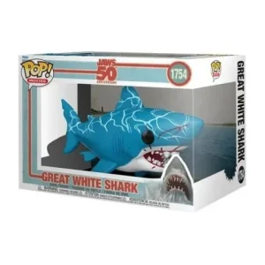 Funko Pop! 1754 Movies - Jaws 50th Anniversary Great White Shark Super 6-Inch Vinyl Figure
