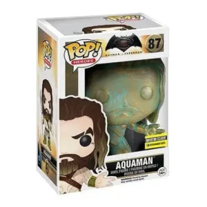 Funko Pop! 87 Pop Heroes - Batman v Superman - Aquaman Patina Vinyl Figure