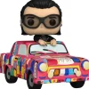 Funko Pop! 293 Rides - U2 - Bono with Achtung Baby Car Deluxe Vinyl Figure