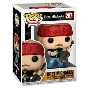Funko Pop! 207 Rocks - Bret Michaels Vinyl Figure