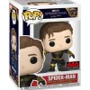 Funko Pop! 1073 Spider-Man: No Way Home - Unmasked Spider-Man Black Suit Vinyl Figure - AAA Anime Exclusive