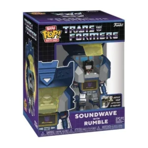 Funko Pop! Bitty Bot Transformers Soundwave with Rumble Vinyl Figure