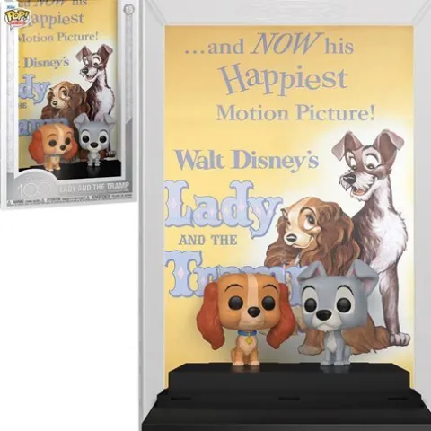 Funko Pop! Disney 100 Movie Poster with Case - Select Figure(s)