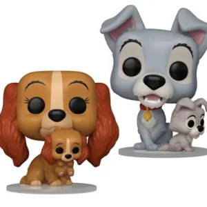 Funko Pop! Disney - Lady and the Tramp 70th Anniversary Vinyl Figures - Select Figure(s)