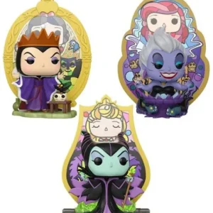 Funko Pop! Disney Villains Stained Glass Deluxe Vinyl Figures - Select Figure(s)